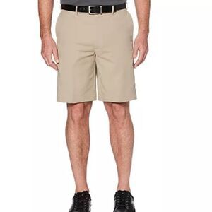 Grand slam golf shorts with side zipper pocket